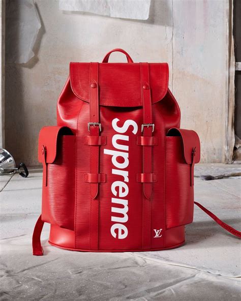 supreme bum bag lv|louis vuitton supreme jacket price.